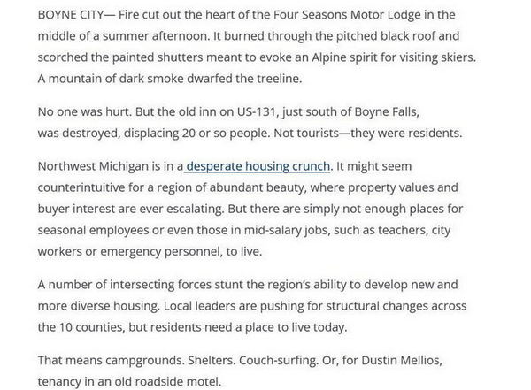 Four Seasons Motor Lodge - July 2019 Article On Blaze (newer photo)